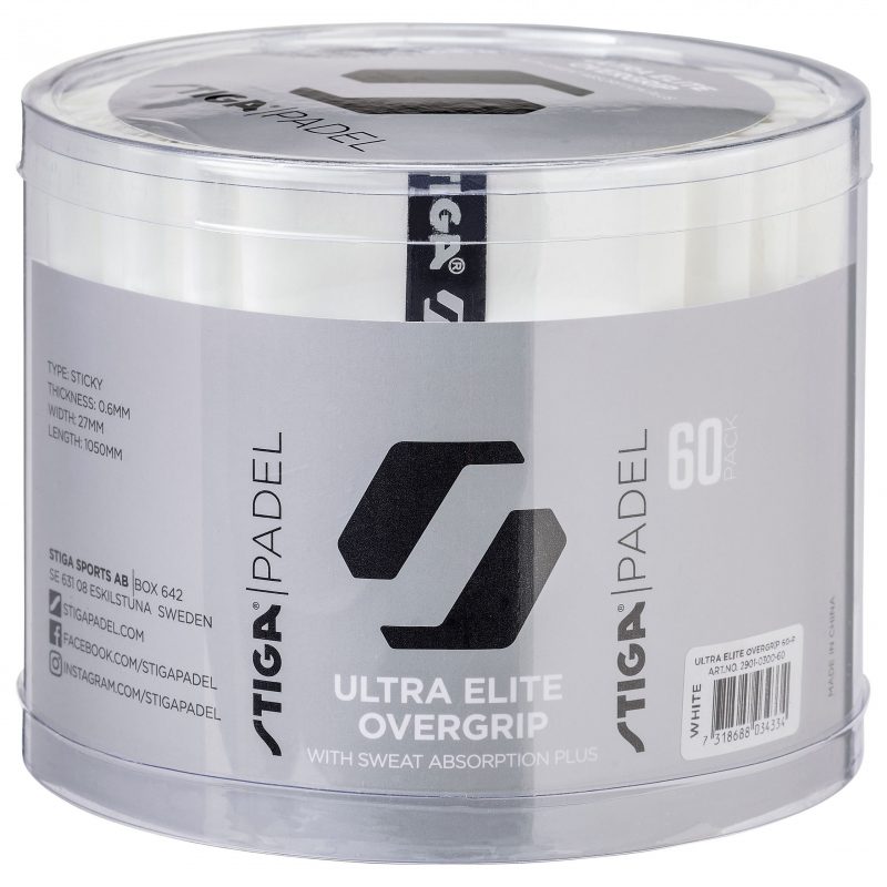 ULTRA ELITE PADEL OVERGRIP 60-P WHITE